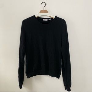 barney’s new york 100% cashmere crewneck sweater, size large